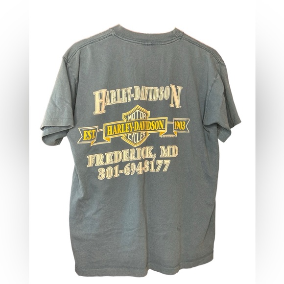 Vintage 1993 Harley Davidson Tee Shirt - Picture 2 of 6